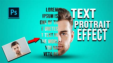 Captivating Text Portrait Effect: Photoshop Tutorial 2023 - Photoshop Trend