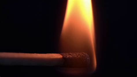 Lighting Match On Black Background Slow Stock Footage SBV-347487198 - Storyblocks