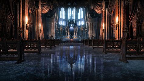 Dark Souls III Gothic Cathedral 4K Ultra HD Wallpaper