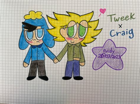 Tweek x Craig by WarriorNerdGirl17 on DeviantArt