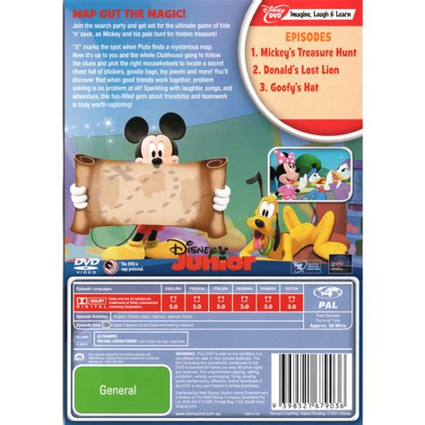 Mickey Mouse Clubhouse: Mickey's Treasure Hunt | DVD | BIG W