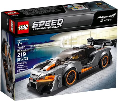 Buy LEGO 75892 Speed Champions Senna McLaren Driver Minifigure Race Car Building Set, Forza ...