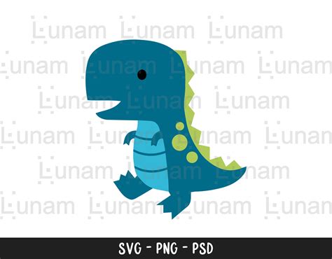 Cute Dinosaur Svg Cute T-rex svg Dinosaur Birthday Party Svg | Etsy