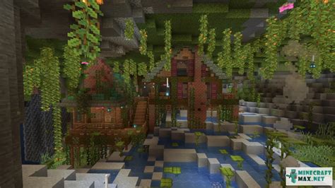 Lush Cave House 2 | Download map for Minecraft