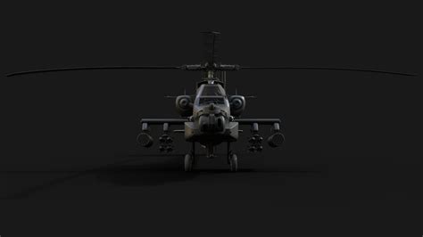 Apache Helicopter Model - TurboSquid 1558490