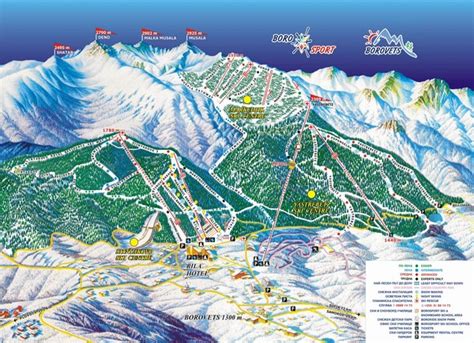 Borovets Ski Map - borovets • mappery