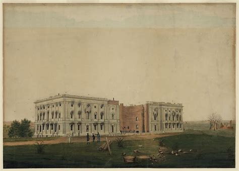 A View of the Capitol After the Conflagration of the 24th August 1814, engraved by William ...