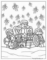 Lego Marvel Iron Man Coloring Pages sketch template