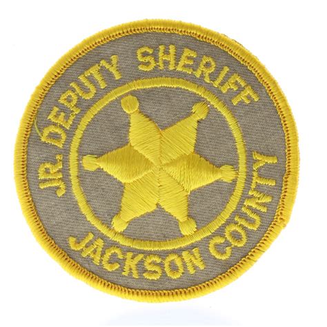 Jr. Deputy Sheriff Jackson County Missouri Uniform Patch | Dragonfly Whispers