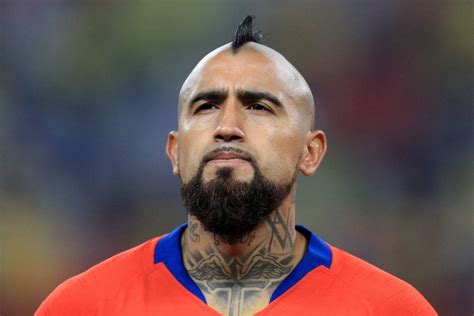 Arturo Vidal Hair