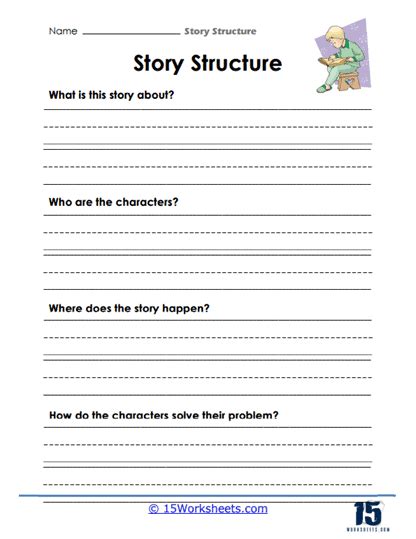 Story Structure Worksheets - 15 Worksheets.com