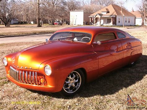 1949 MERCURY COUPE EXTREME CUSTOM CHOPPED LEAD SLED RAT ROD SHOW CAR