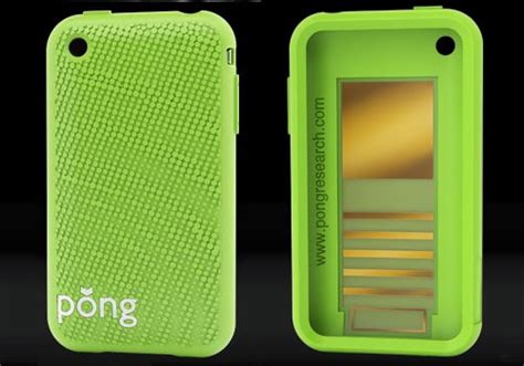 Pong iPhone case protects your health and your cell phone | Gadgetsin