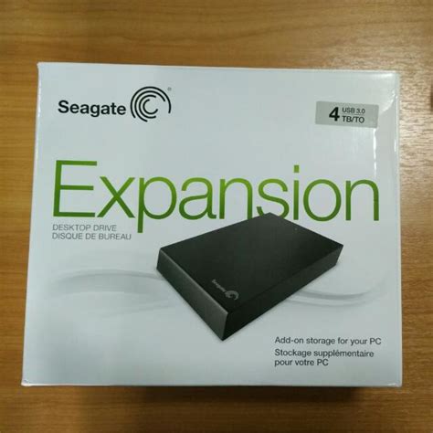 Seagate 4TB Expansion Drive, Computers & Tech, Parts & Accessories ...