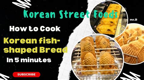 Authentic Bungeoppang | Korean Fish Bread Recipe - YouTube