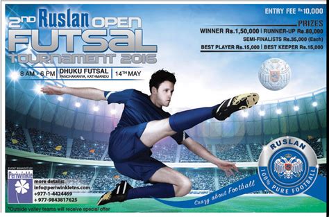 Nepal Open Futsal Tournament 2016 ~ EVEMANDU | Find Events in Kathmandu