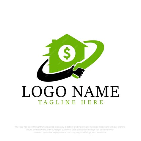 Premium Vector | Finance logo home logo vector logo