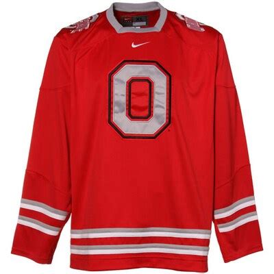 Nike Ohio State Buckeyes Youth Replica Hockey Jersey - Scarlet ...