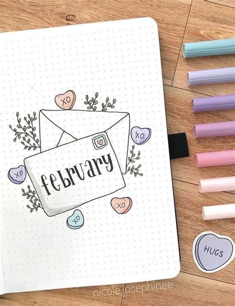 64 Best February Bujo Spreads You Need