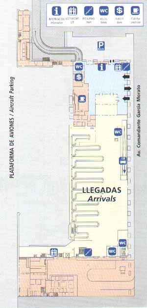 Malaga Airport Map Terminal 3 | Zip Code Map