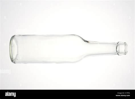 Empty glass bottle Stock Photo - Alamy