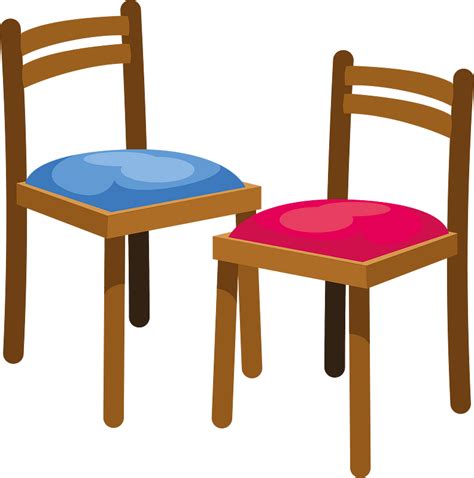 Two chairs clipart. Free download transparent .PNG | Creazilla