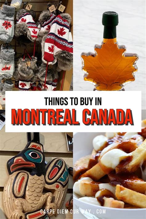 Montreal Souvenirs & Gifts That You Can Only Get in Quebec | Carpe Diem ...