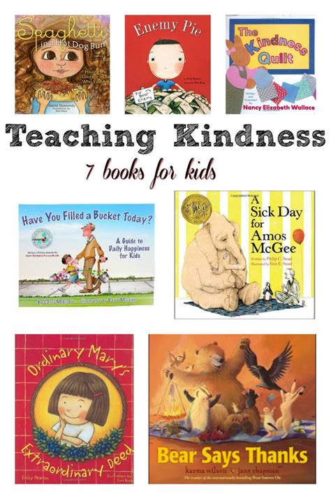 Books That Teach Kindness to Kids | Books about kindness, Teaching ...