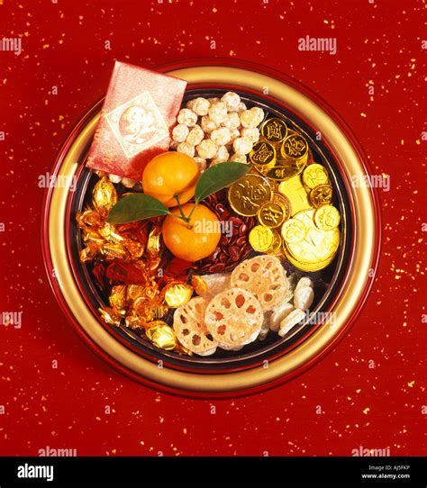 Candy Box for Chinese New Year Stock Photo - Alamy