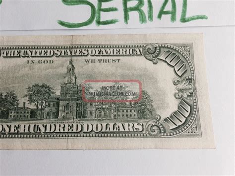 1966 A $100 Dollar Red Seal Bill For Collectors