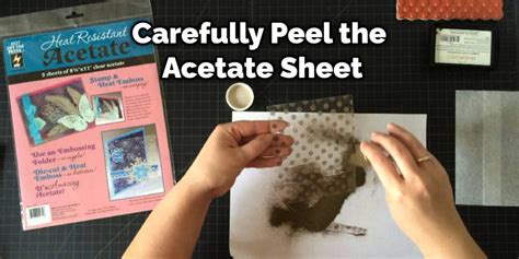 How to Use Acetate Sheets for Art | 9 Easy Steps (2024)