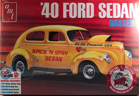 AMT 1940 Ford Sedan Gasser Car Model Assembly Kit 1/25 Scale Amt1088 for sale online | eBay