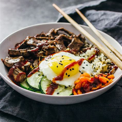 Bibimbap (Korean Beef Bowl) - Savory Tooth