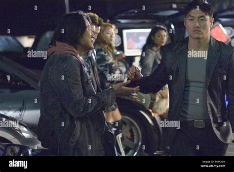 (L to R, foreground) Sean's Tokyo boss Han (SUNG KANG) and Sean's ...