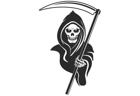 Grim Reaper Logo Transparent