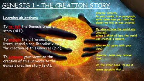 GCSE - Genesis Creation Story by RE4all - Teaching Resources - Tes