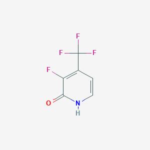 3-Fluoro-4-(trifluoromethyl)pyridin-2(1H)-one | C6H3F4NO | CID 53435090 - PubChem