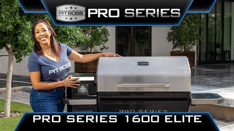 The Pro Series 1600 Elite Wood Pellet Grill | Pit Boss Grills - YouTube