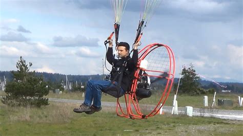 Powered Paraglider Flights - PPG Flying in 1080p HD at 60fps off Semiahmoo Bay on the Pacific ...