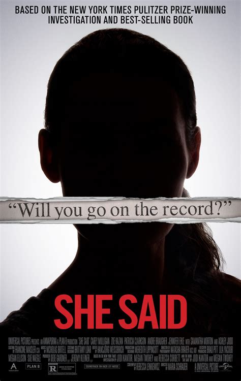 Movie Review: SHE SAID - Assignment X