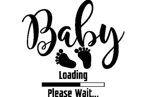 Baby Loading SVG Graphic by TEESHOP · Creative Fabrica