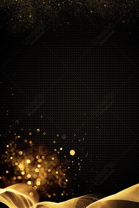 Creative Synthetic Black Gold Background Download Free | Poster ...