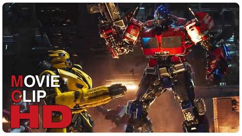 Optimus Prime Vs Decepticons - Fight Scene | BUMBLEBEE (2018) Movie CLIP HD