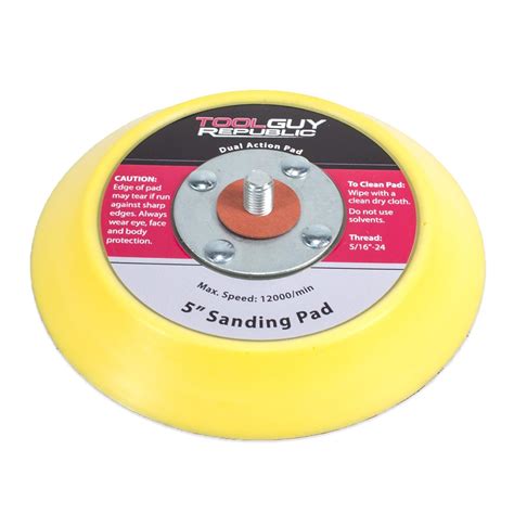 5" Tapered Edge Hook and Loop Sanding Pad - TGR150301: Amazon.com: Tools & Home Improvement