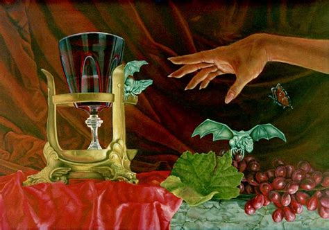 The poison chalice Painting by Kevin Wallace