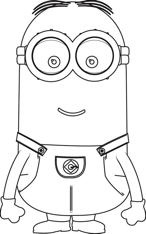 Minions Para Colorir Kevin Kevin Minions Para Colorir Imagens Para ...