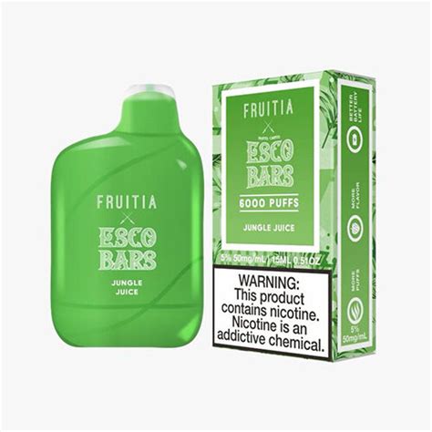 Esco Bars Fruitia Disposable Vape 6000 Puffs ⋆ $13.99 ⋆ 100% Authentic | West Coast Vape Supply