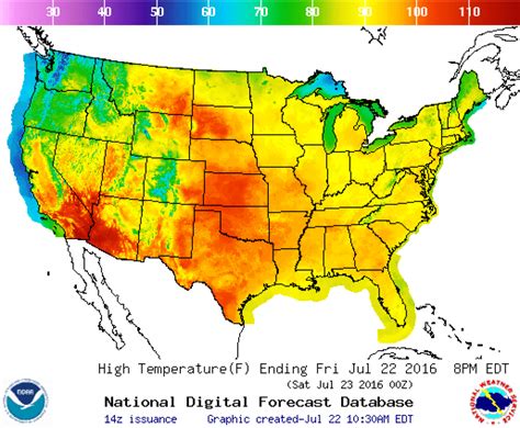 Weather Map Of Usa Today - Map