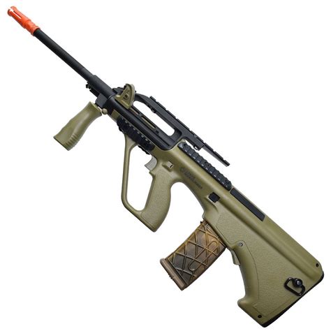 AEG PL Steyr AUG A2 US Version Airsoft Rifle - Tan | Camouflage.ca