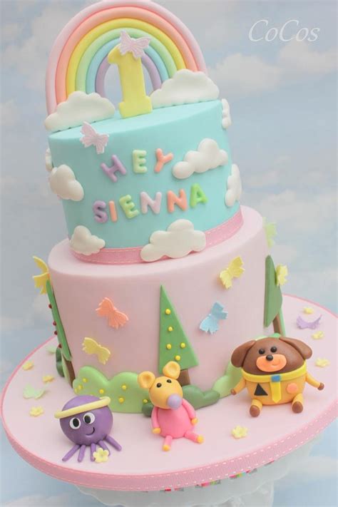 Hey Duggee themed 1st birthday cake - Decorated Cake by - CakesDecor